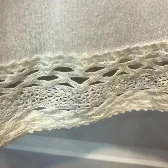 No Boundaries Juniors Large 11/13 Ivory Skirt With Built In Shorts Gauze - Picture 4 of 6